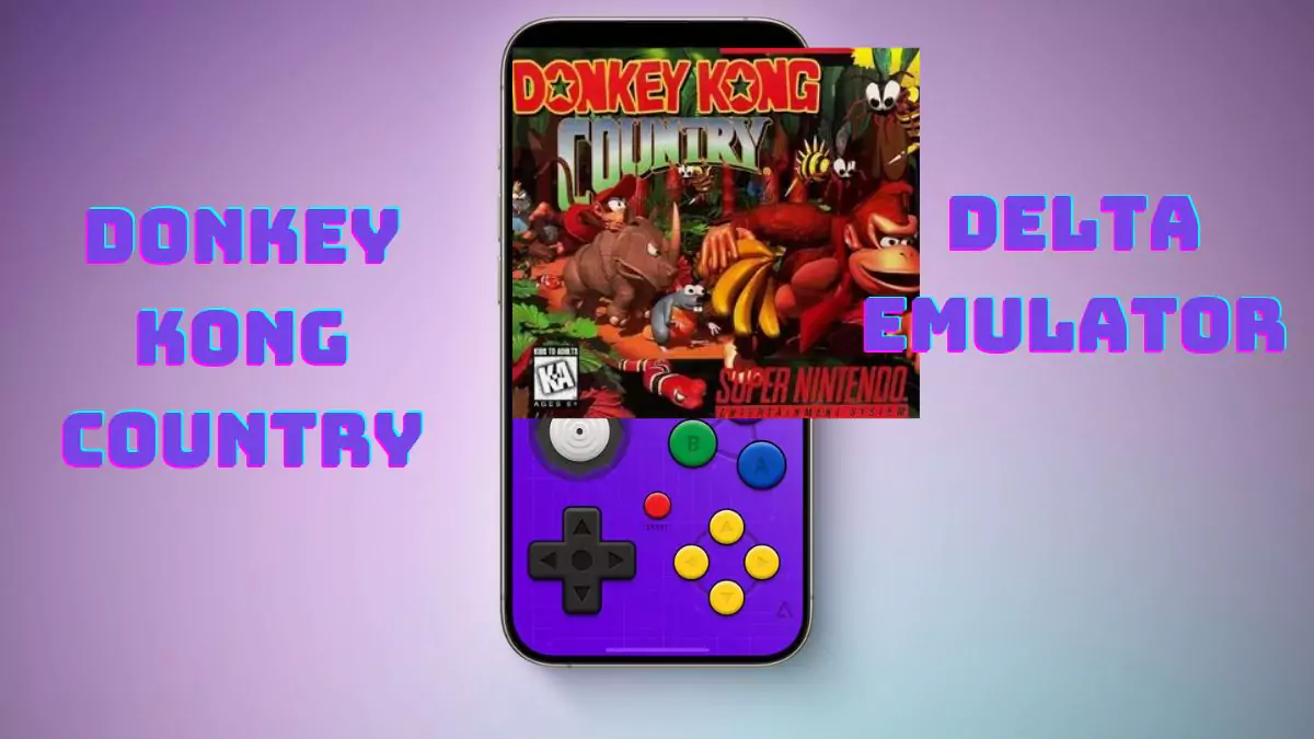Donkey Kong Country (V1.2) ROM for Delta Emulator