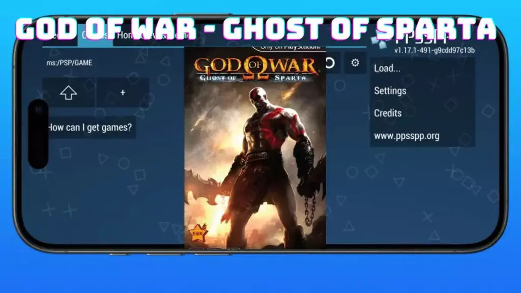 God Of War - Ghost Of Sparta (PSP ROMs) for Emulator
